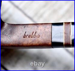 Vintage Smoking Pipe Brebbia Italian Collectible Briar Pipe
