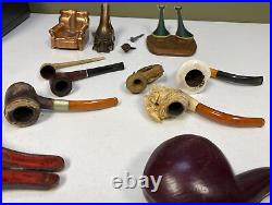 Vintage Tobacco Pipe Collection, Loewe, White, Custom, Duke And More. Must See