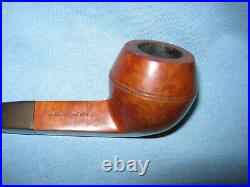 Vintage Wally Frank White Bar Pipe England Pat Pending Bulldog briar estate pipe