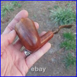 Vintage Willmer Straight Grain A FREEFORM SMOKING Pipe MADE IN ENGLAND Very Nice