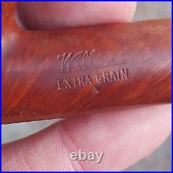 Vintage Willmer Straight Grain A FREEFORM SMOKING Pipe MADE IN ENGLAND Very Nice