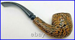 Vintage Yello Bole Imperial Bent Tobacco Smoking Pipe Imported Briar