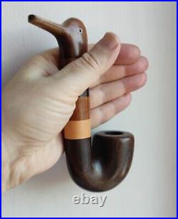 Vintage large size Duck smoking pipe tk992