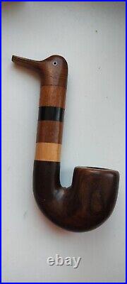 Vintage large size Duck smoking pipe tk992