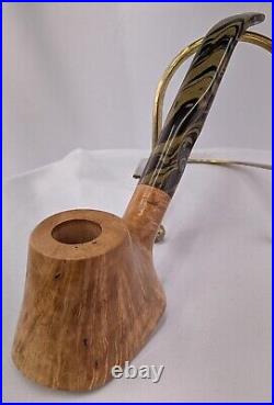 Volcano Tobacco Smoking Briar Pipe withEbonite Stem by Whitaker Werks