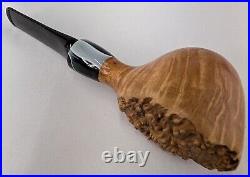 Volcano Tobacco Smoking Briar Pipe withEbonite Stem by Whitaker Werks