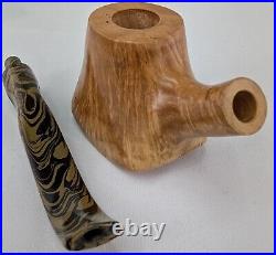 Volcano Tobacco Smoking Briar Pipe withEbonite Stem by Whitaker Werks