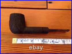 Vtg GBD GRF Burl Bark Shell Briar Root Wood London England Smoking Estate Pipe