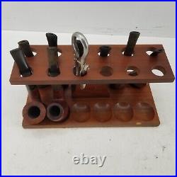 Vtg Smoking Tobacco Pipe Lot Dr Grabow kay woodie Cesar Old country Eng Rustic